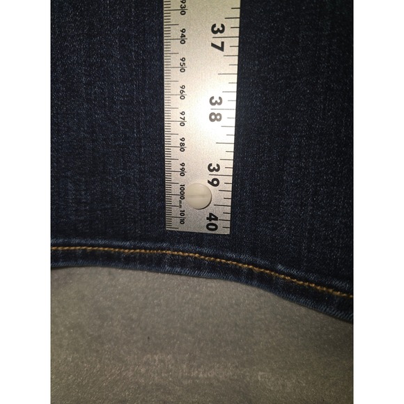 American Eagle Outfitters Hi Rise Artist Flare Dark Wash Jeans Women's Size 20 S - Picture 9 of 10
